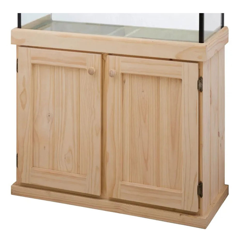 Pine Wood Aquarium Cabinet