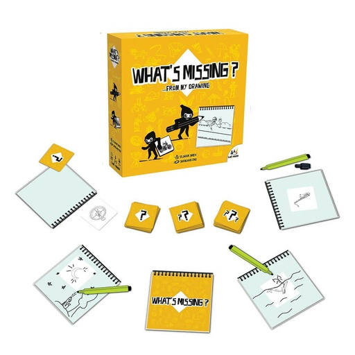 [LP1QYRA01] What's Missing? Board Game