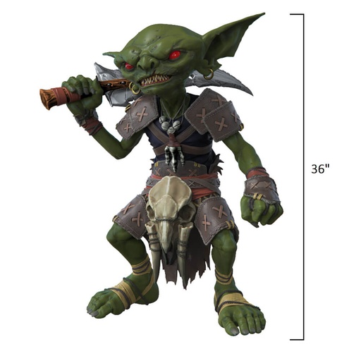 [LP1ZWYZ01] Pathfinder Foam Replica Life Sized Goblin Miniatures Game