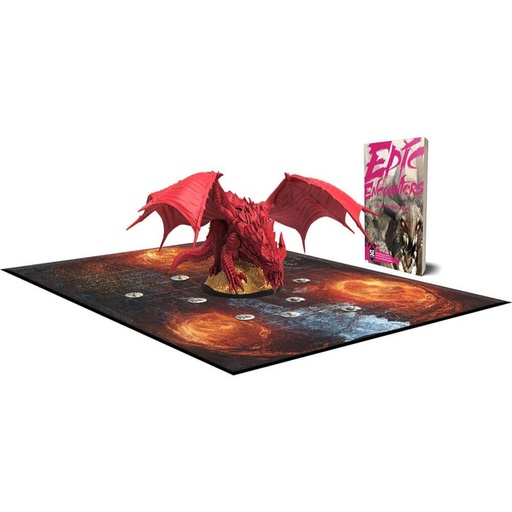 [LP1BVUV01] Epic Encounters Lair of the Red Dragon Miniatures Game