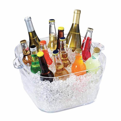 [SUSP001] Serroni Unbreakables Square Party Tub Ice Bucket